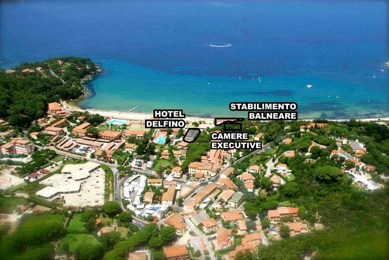 Hotel Delfino Procchio (Isola d'Elba) Exterior foto